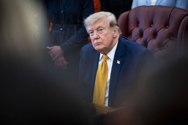 Letter: Trump’s arch degrades surrounding solemnity