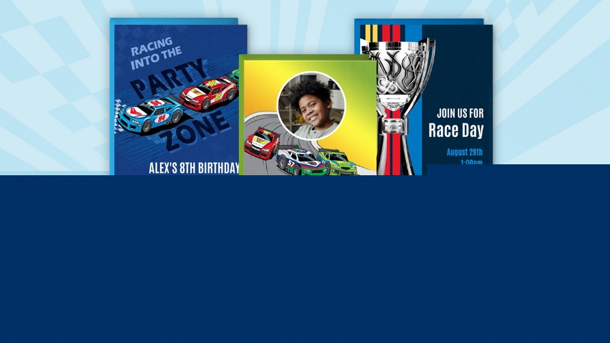 Punchbowl and NASCAR Debut a Collection of Online Invitations for Racing Fans of All Ages