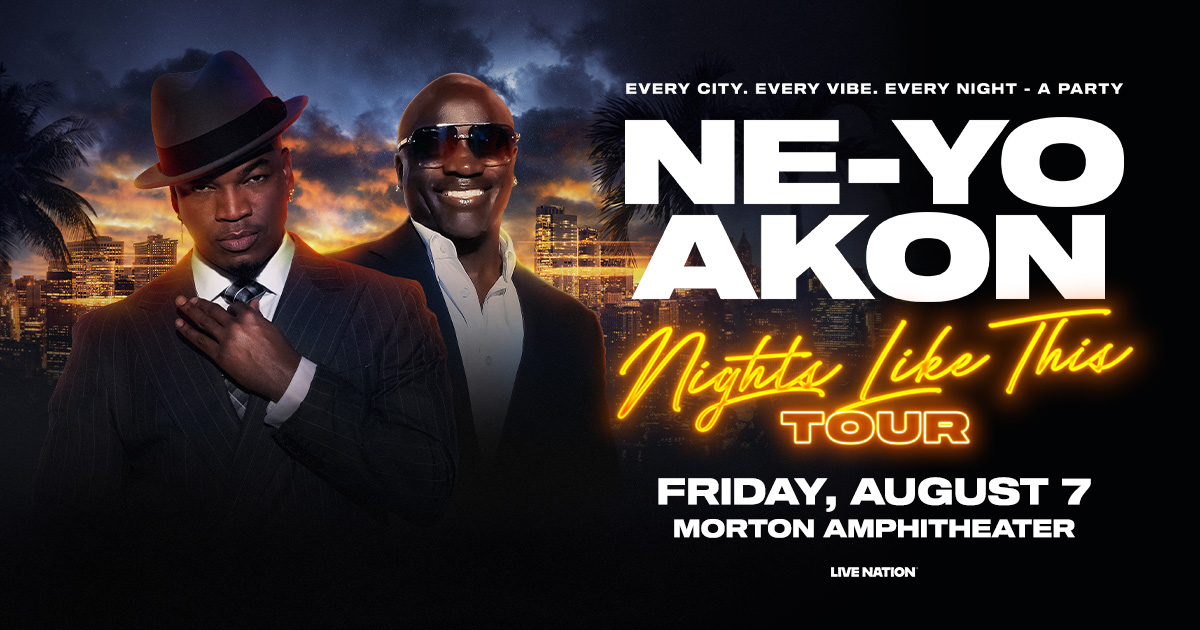 NE-YO and AKON @ Morton Amphitheater
