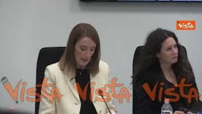 Metsola: "Costruire democrazia europea significa affermare libertà e migliorare vita delle persone"