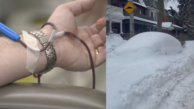 Canadian Blood Services calls for B.C. donations amid extreme weather in Eastern Canada