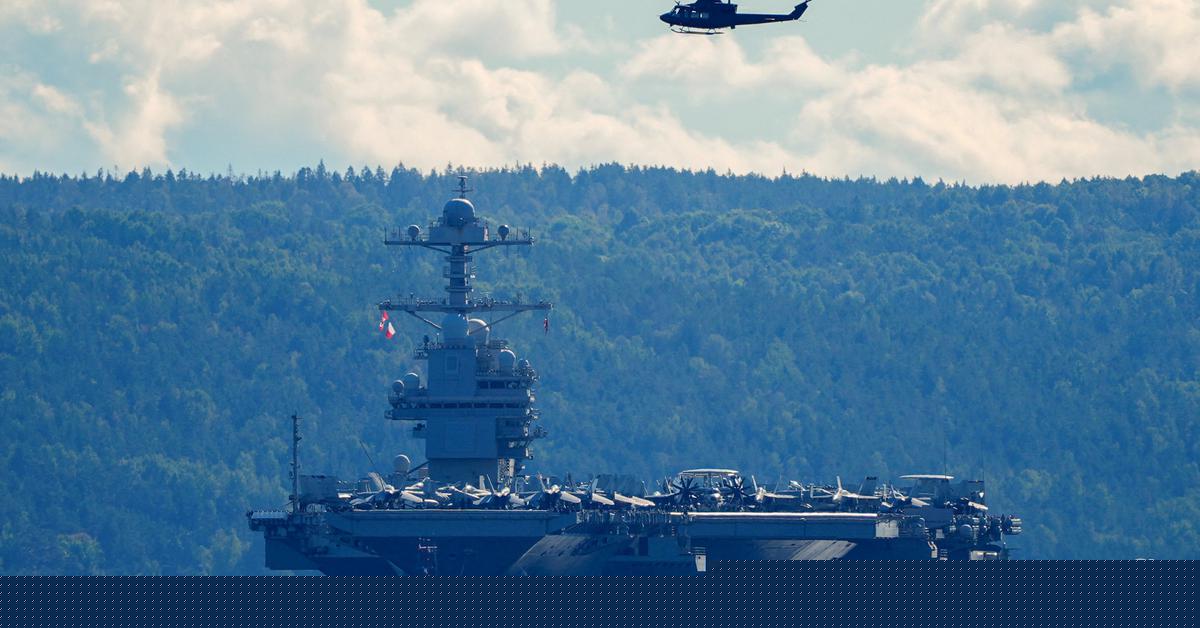 Največja ameriška letalonosilka USS Gerald R. Ford prihaja na Majorko