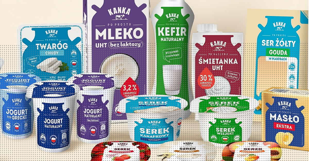 Eurocash Relaunches Kanka Private-Label Dairy Range