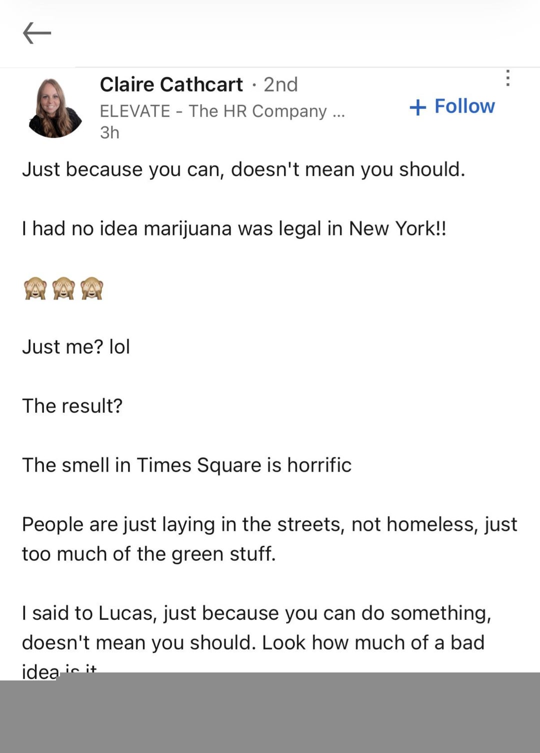 /r/LinkedInLunatics / LinkedIn Lunatics - Breaking news