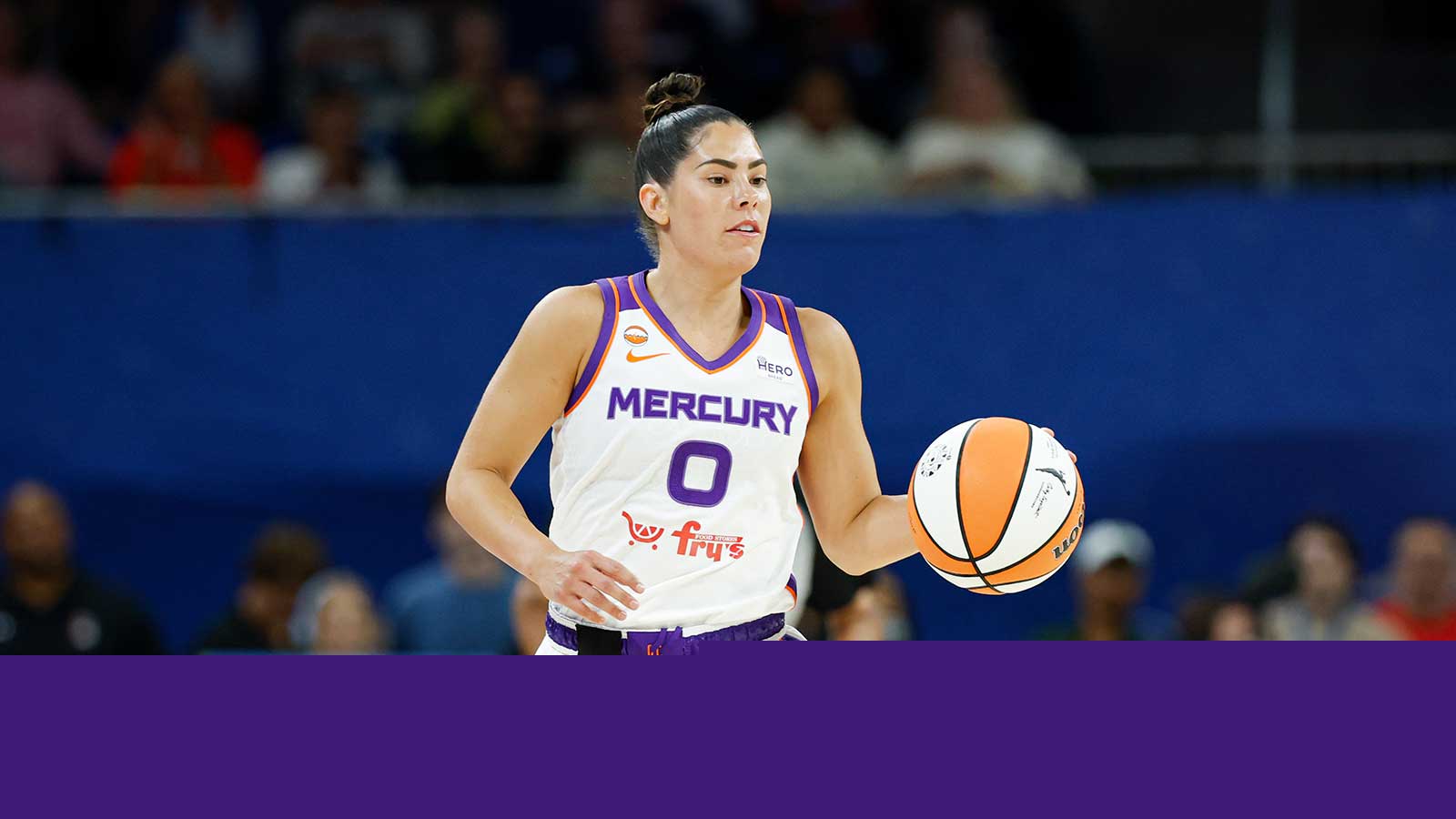 Watch Kelsey Plum get first bucket in Mercury jersey vs. Sky