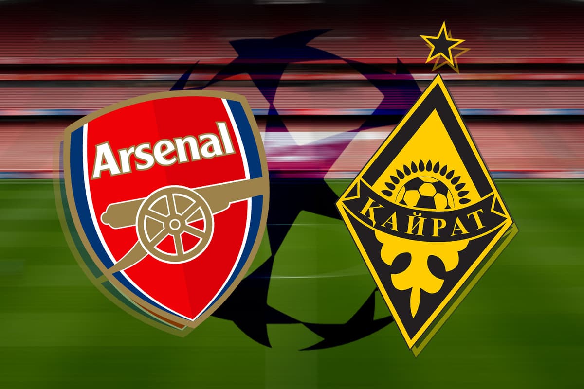 Arsenal vs Kairat LIVE: Champions League match stream, latest team news, lineups, TV, prediction