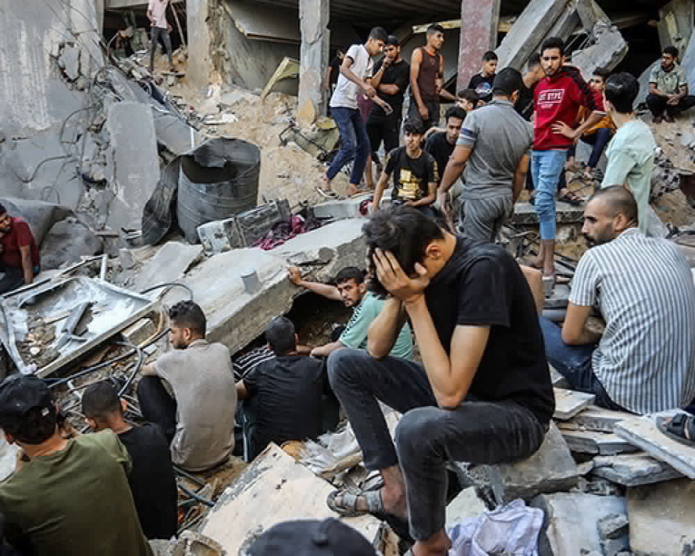 (محدث) استشهاد 14 فلسطينيًا في غارات إسرائيلية استهدفت مناطق متفرقة بقطاع غزة