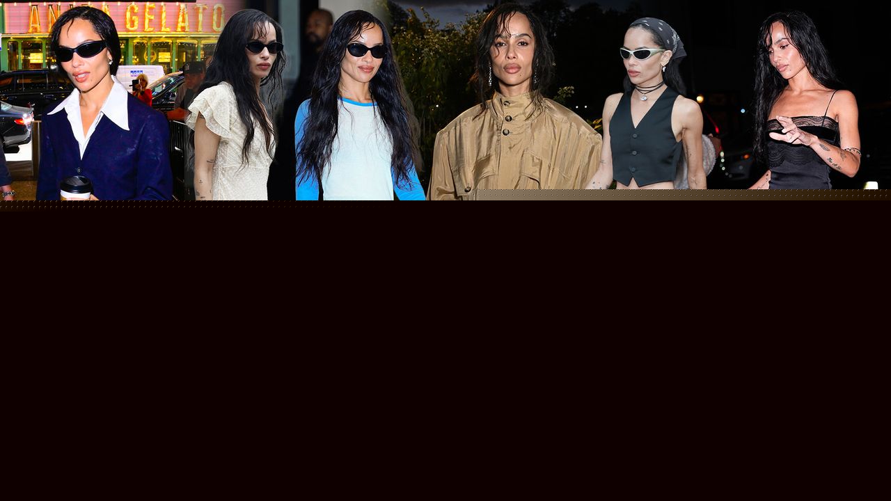 Fall Fashion Done Right—Zoë Kravitz Is Our Cold-Weather Muse