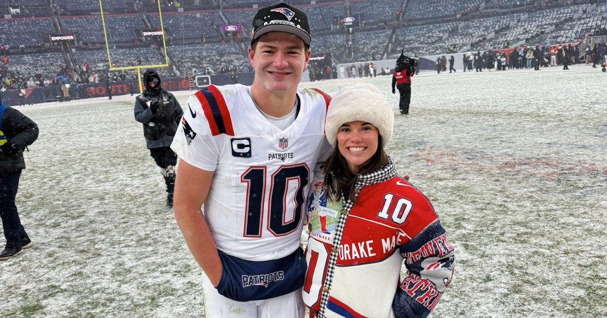 Drake Maye Says Moving to New England Was 'An Adjustment' for Wife Ann