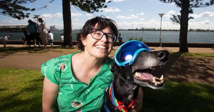 'It's just cruel': Greens councillor rallies greyhound adopters to push for end to racing