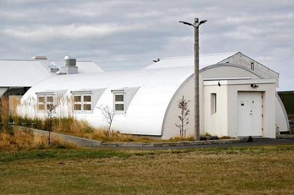 The controversial building, Bragginn, now closed to the public