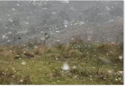Very rare June snowfall in Buenos Aires,  Argentina and Uruguay