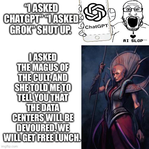 Warhammer 40,000 - The Genestealer Cults’ thoughts on AI: | /r/grimdank