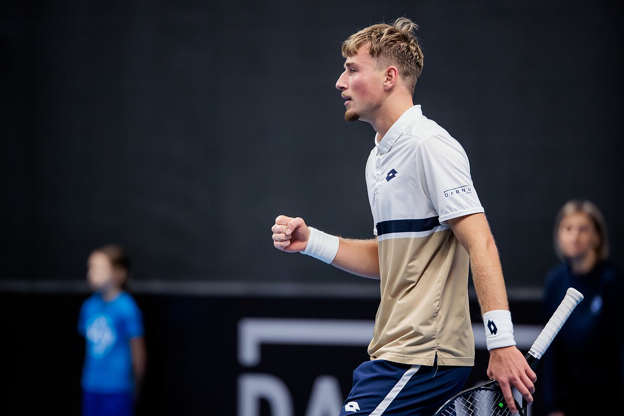 Teniso korte dominavęs Butvilas Leksingtone žengė į ketvirtfinalį