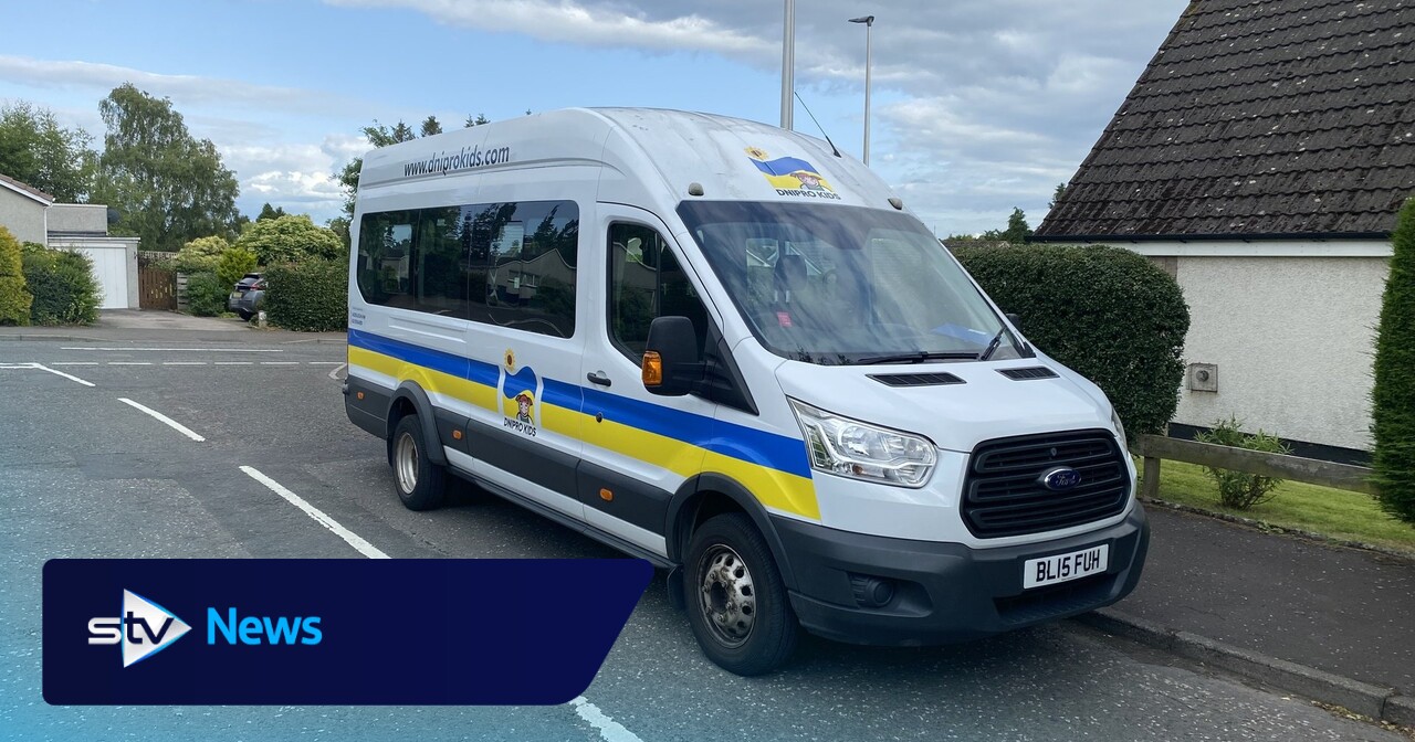 Charity supporting Ukrainian orphans ‘devastated’ after minibus stolen in Edinburgh