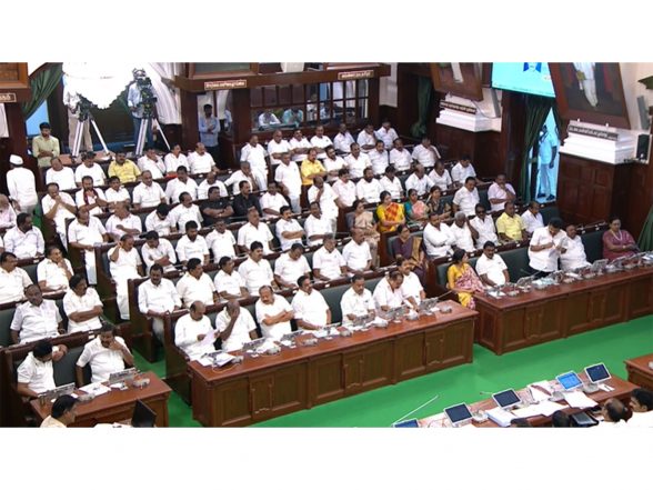 India News | Heated Argument Erupts Between DMK, TVK Members over Corruption, Welfare Schemes in TN Assembly