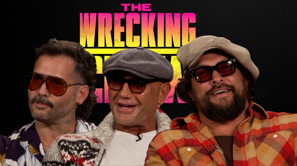 Interview: Jason Momoa, Dave Bautista and director Ángel Manuel Soto on crafting their action film The Wrecking Crew with heart and brotherhood