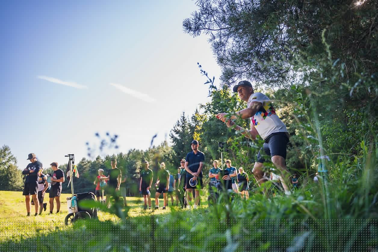 Lietuvos diskgolfo čempionatas pirmą kartą vyko Alytaus aikštyne