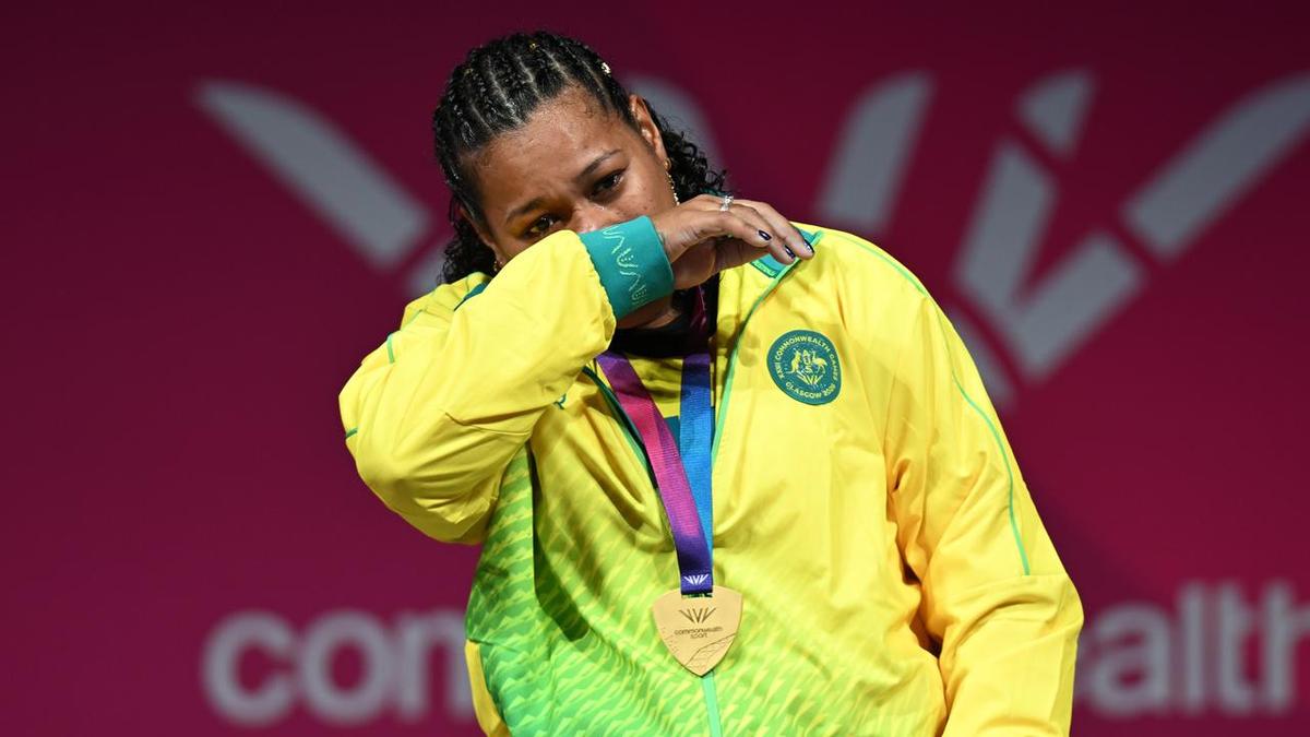 Aussie weightlifter emulates dad with Games medal