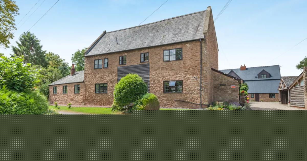 See inside the Grade II listed 19th century barn currently on the market
