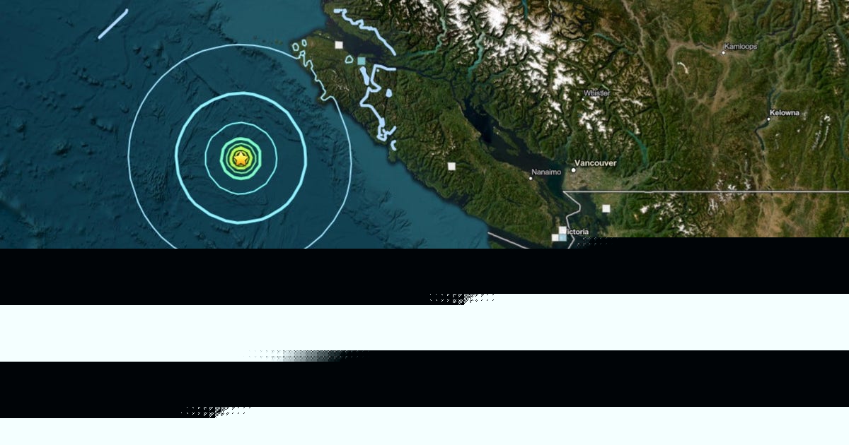 Magnitude 5.6 earthquake near Vancouver Island felt in WA