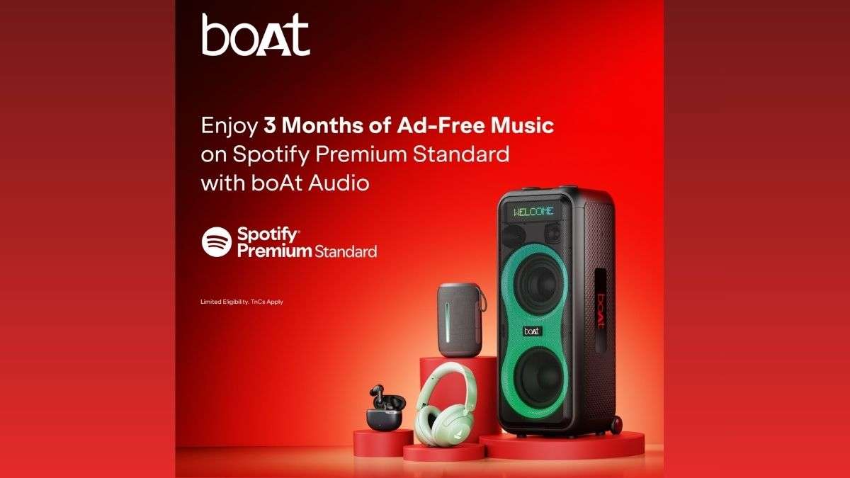 boAt partners with Spotify Premium in India, bundles 4-month subscription with select audio products