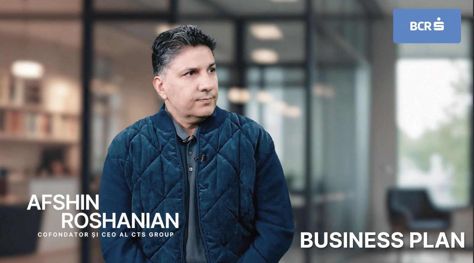 Business Plan, o emisiune ZF susţinută de BCR. Afshin Roshanian, cofondator şi CEO, CTS Group: „Produsul e mai mult decât ce pui în ceaşcă: plăteşti locaţia, echipa, experienţa“. De la un an de probă în România la un imperiu al cafelei: povestea lui Afshin Roshanian şi a unui business de 10 milioane de euro