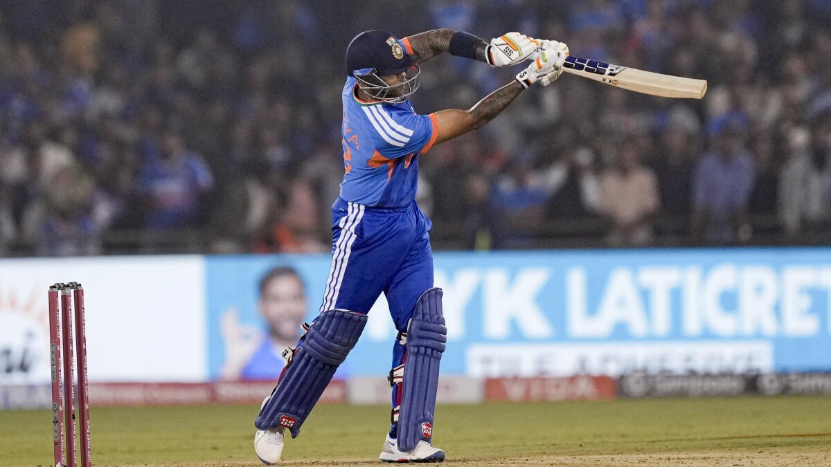 Suryakumar Yadav jumps five spots to seventh in latest ICC T20I rankings