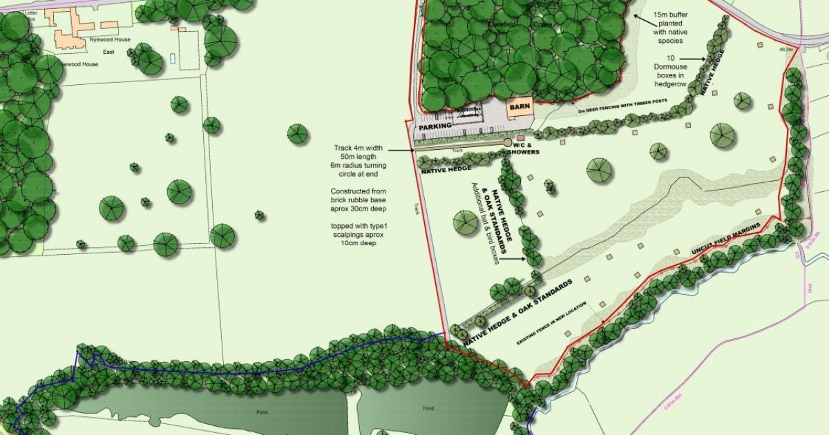 Plans to turn village land into campsite