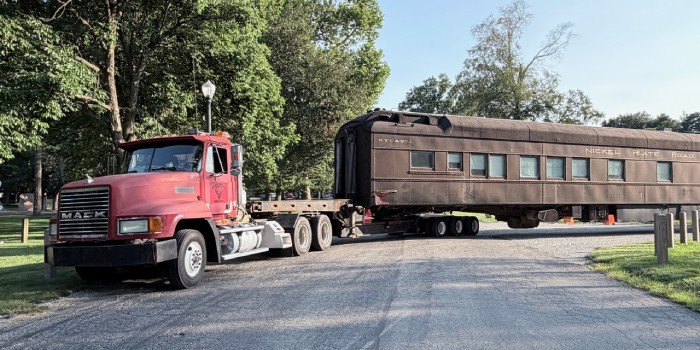 Fort Wayne Railroad celebrates historic acquisitions, Pleasant Lake expansion