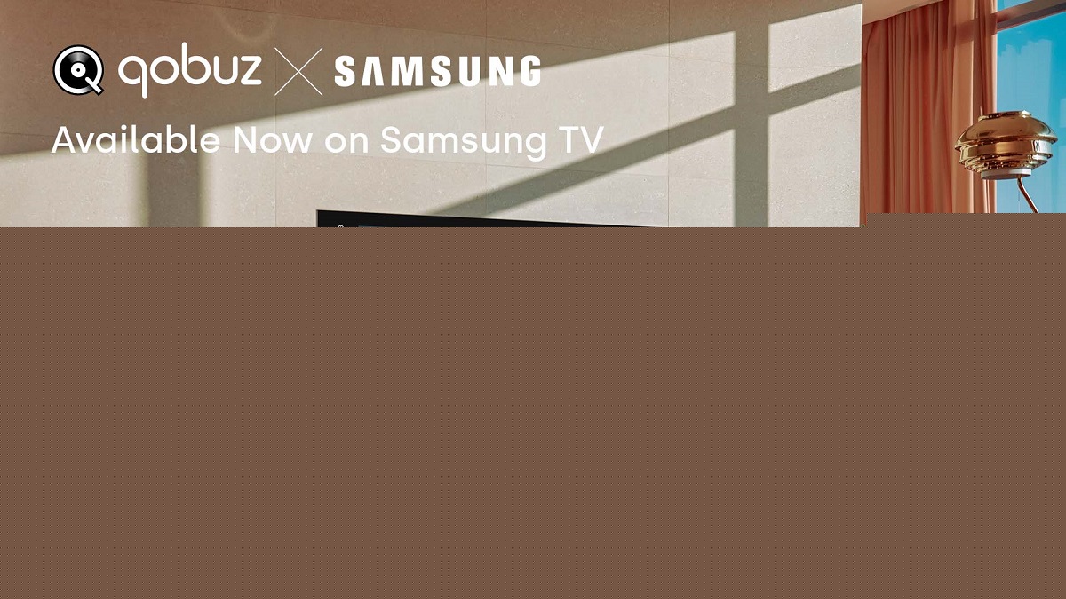 Qobuz music app launches on Samsung Smart TVs