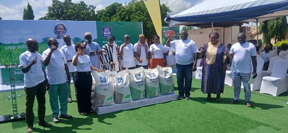 Yara Ghana introduces 2 crop-specific fertilizer solutions to improve farmers’ yields
