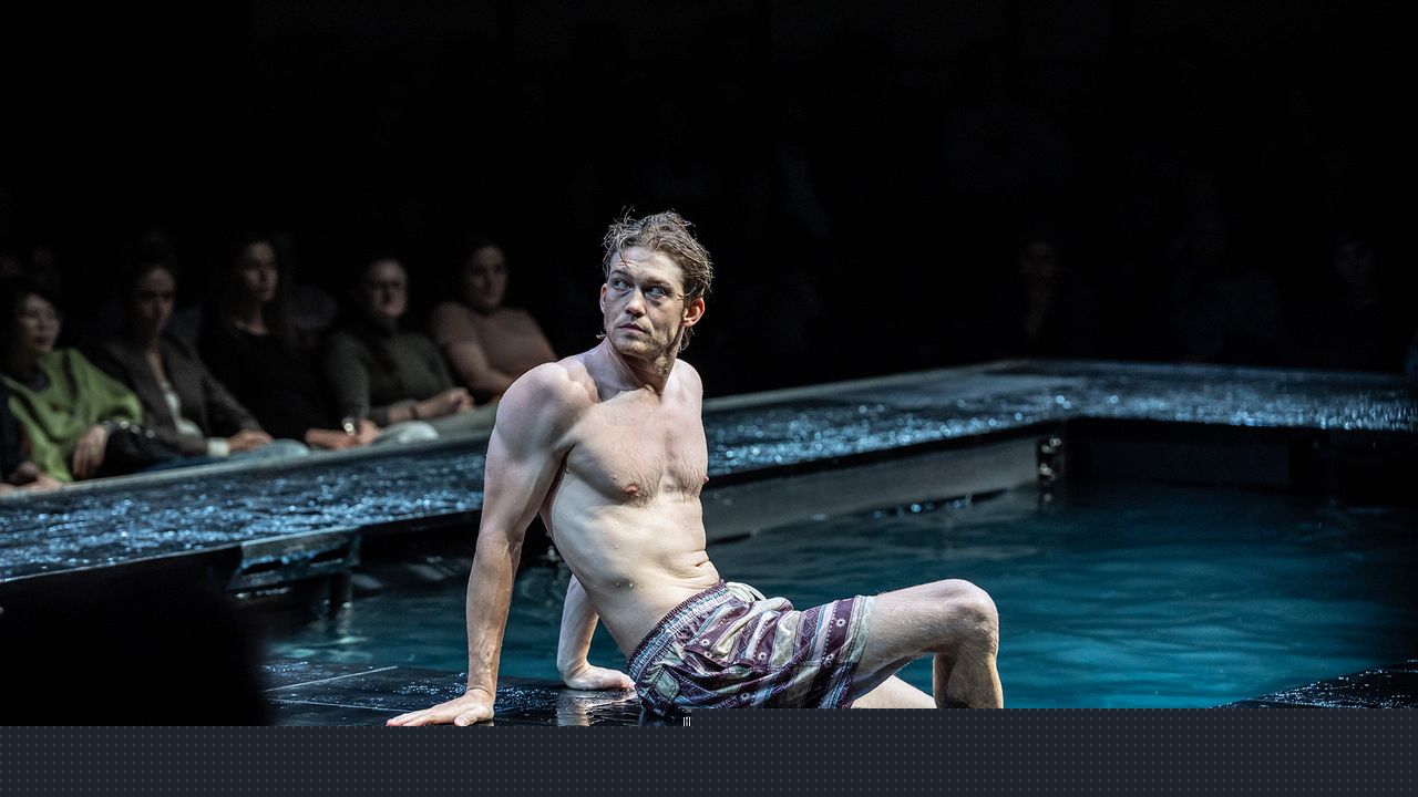 The Lady from the Sea is high-wire event theatre – and Alicia Vikander, Andrew Lincoln and Joe Alwyn deliver brain-bendingly brilliant performances