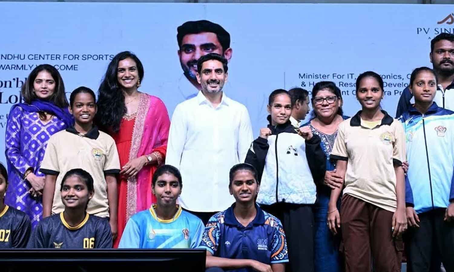 Lokesh hails PV Sindhu Academy as Vizag’s future sports hub