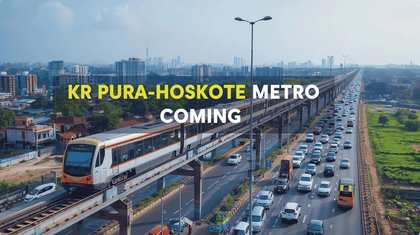 Double-Decker Metro to Link KR Pura and Hoskote in Bengaluru