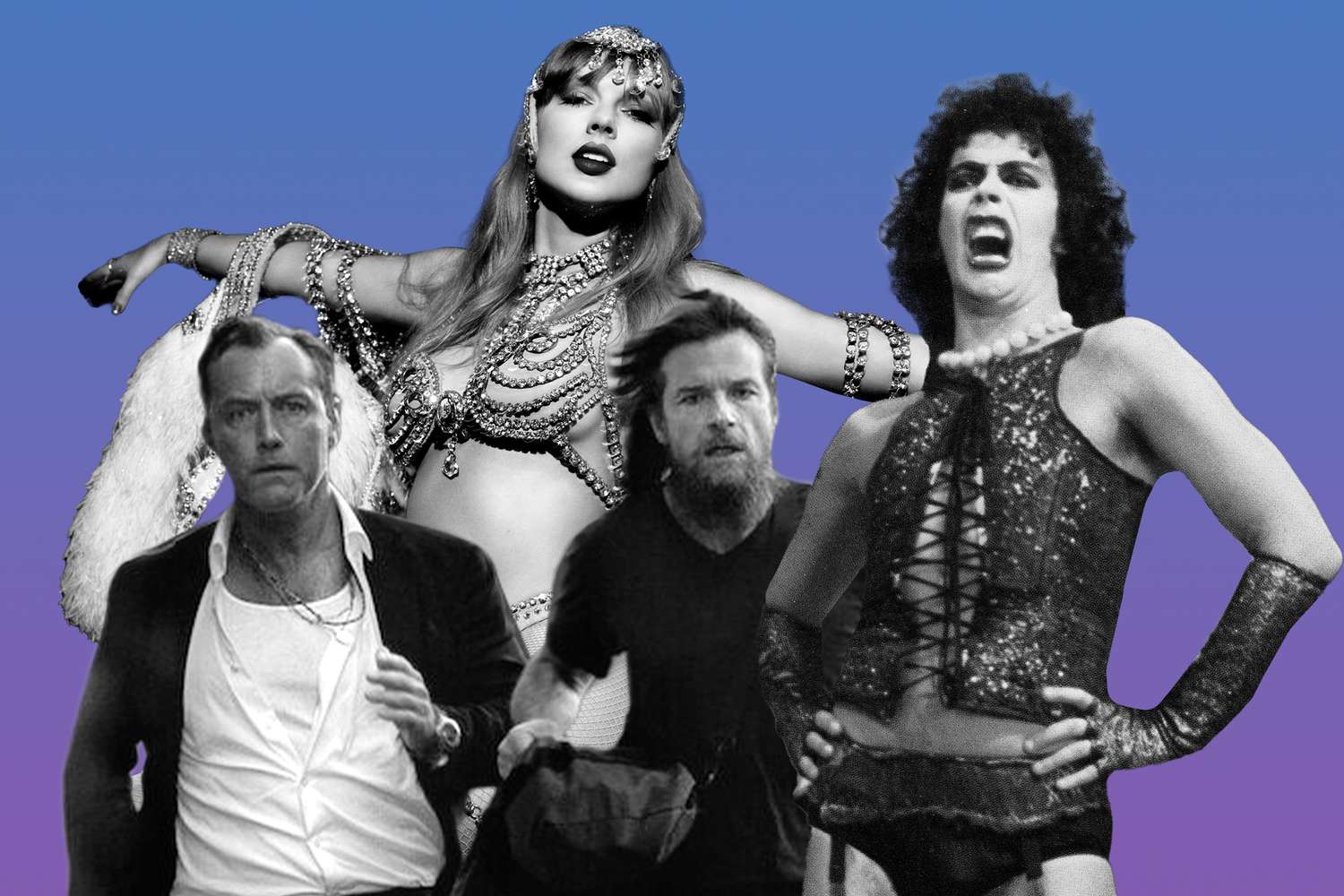 Taylor Swift’s “Showgirl” era, a Jason Bateman and Jude Law film, and a “Rocky Horror” book top EW's Must List