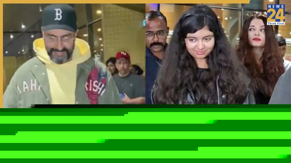Abhishek Bachchan and Aishwarya Rai return to Mumbai after family vacation, daughter Aaradhya’s heartwarming gesture reminds fans of Amitabh Bachchan: Watch viral video