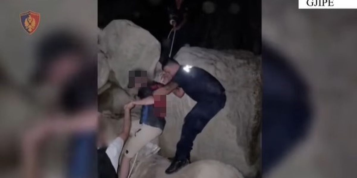 Turisti holandez dhe dy fëmijët e tij shpëtohen pas katër orësh në Kanionet e Gjipesë