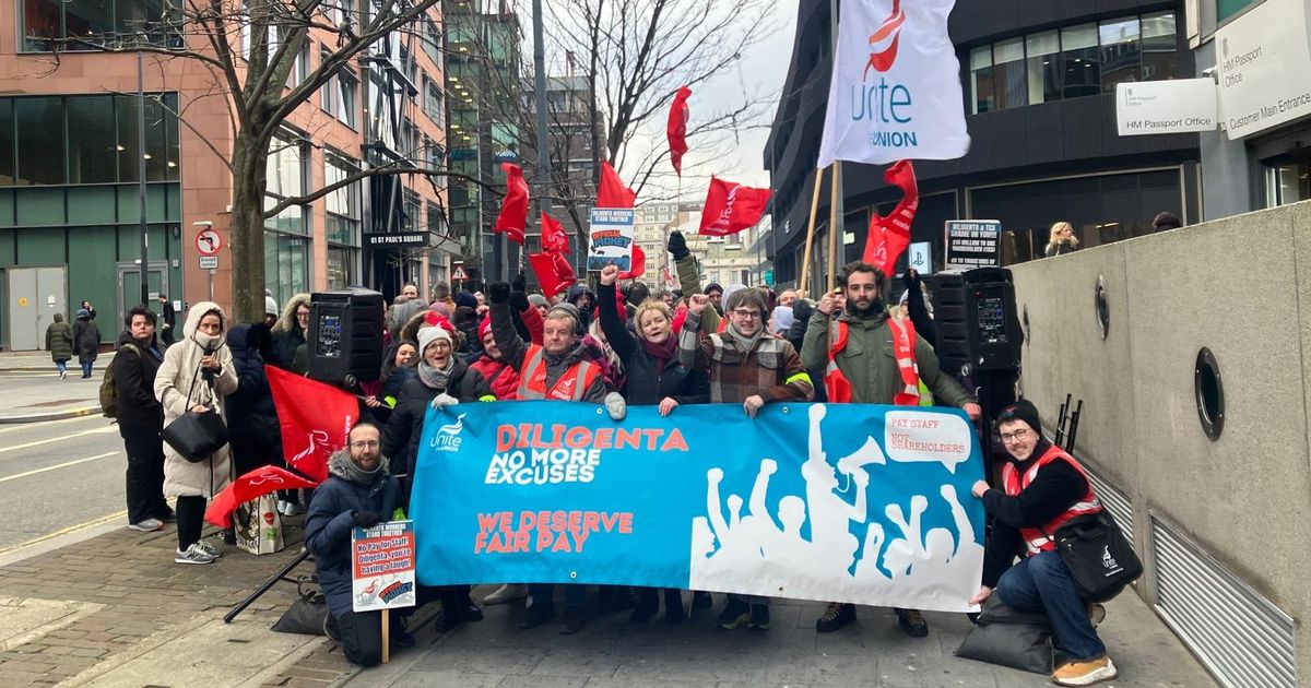 Everything you need to know about the hundreds of workers striking in Liverpool city centre