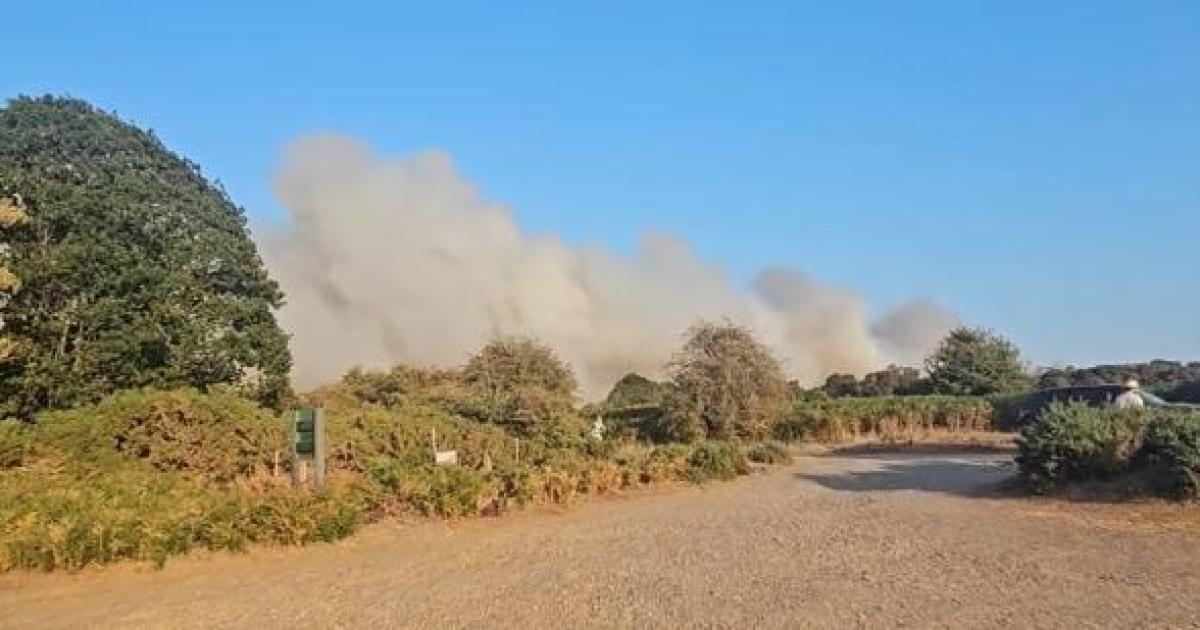 People evacuated as heath fire burns 12 hours on