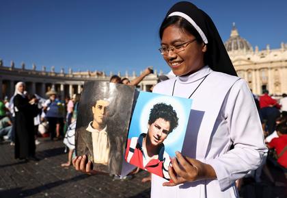 On the ground for the canonization of Saints Acutis and Frassati: Crowds, communion and Cheez-Its