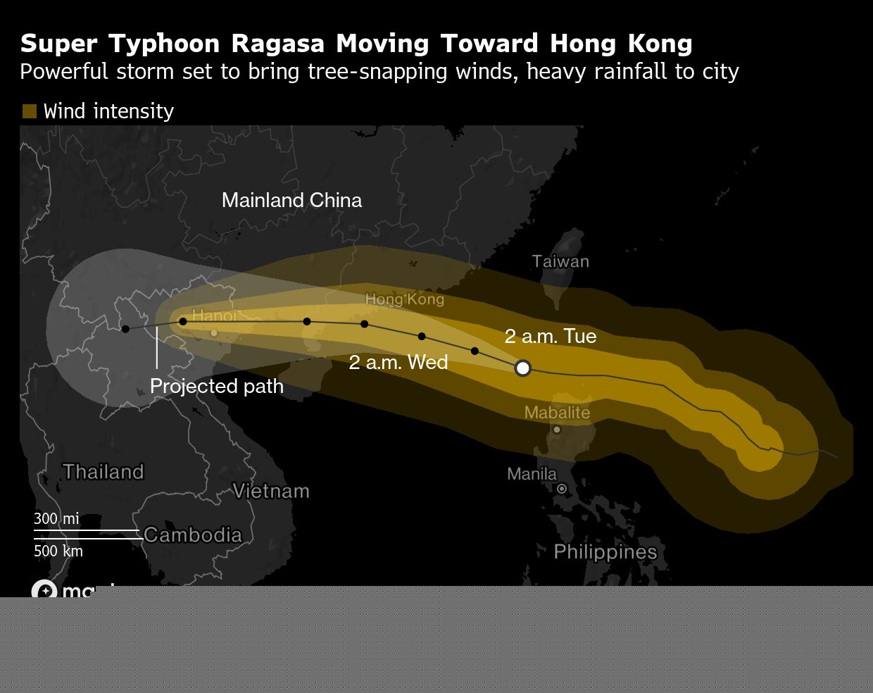 Update: Hong Kong Braces for Fierce Winds as Super Typhoon Nears