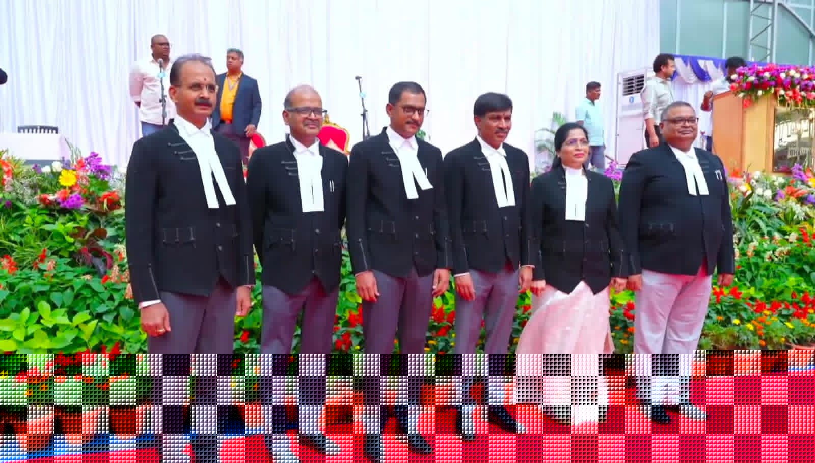 Six New Judges Sworn-In At Karnataka High Court
