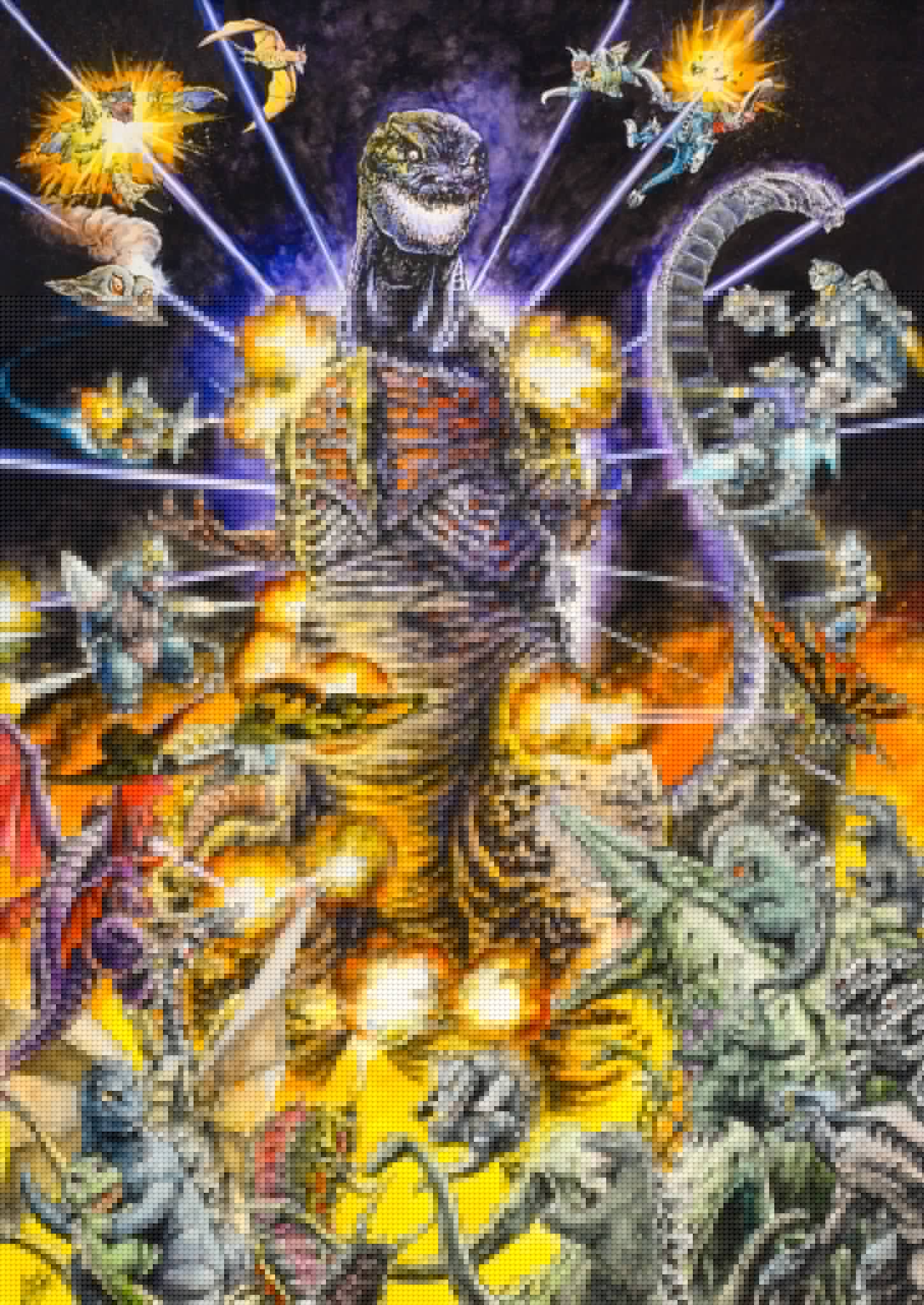 Godzilla - Shin Godzilla operation SD by Shinji Nishikawa