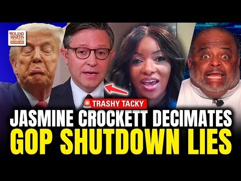 “Trashy, Tacky, and Ridiculous”: Jasmine Crockett Blisters GOP Over Shut...