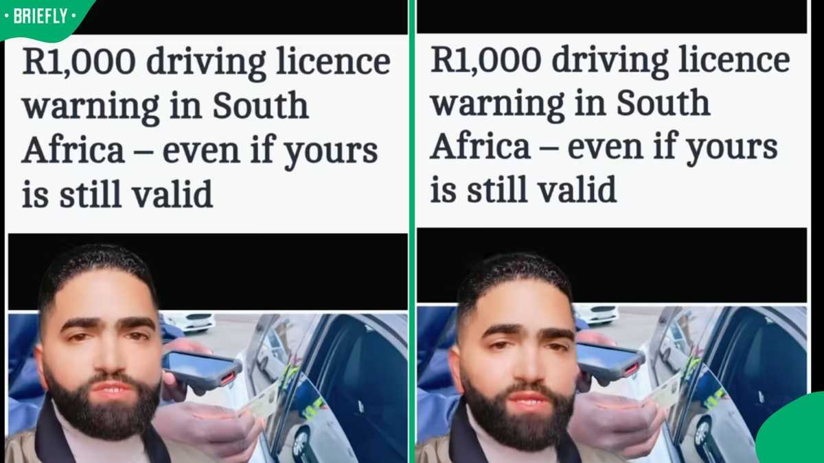 SA reacts to R1,000 driving licence warning affecting motorists nationwide