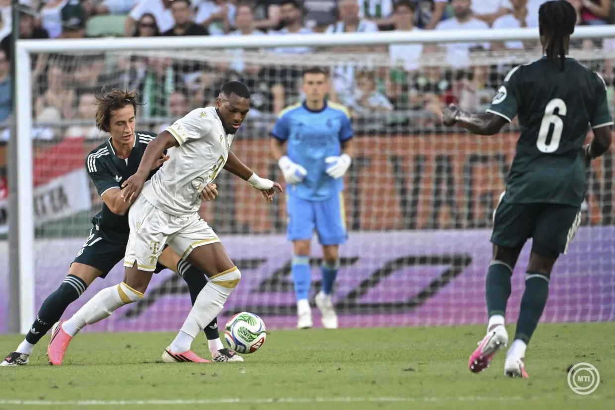 Ferencváros narrowly beaten by Real Madrid at packed Groupama Arena
