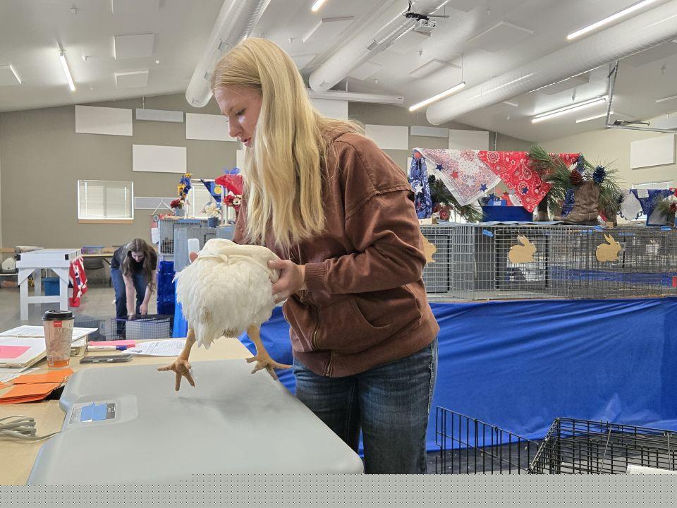 Feathers and fur: Baker County Fair’s new small animal barn debuts