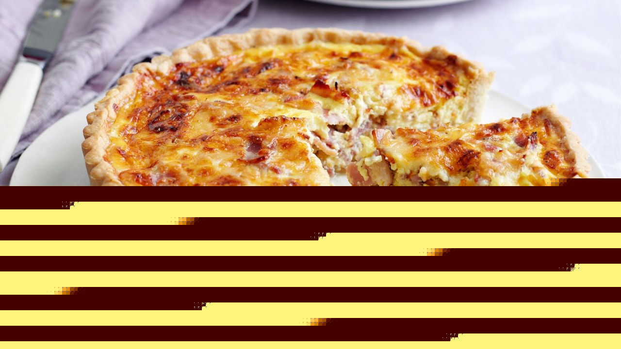 Easy quiche Lorraine recipe by Mary Berry