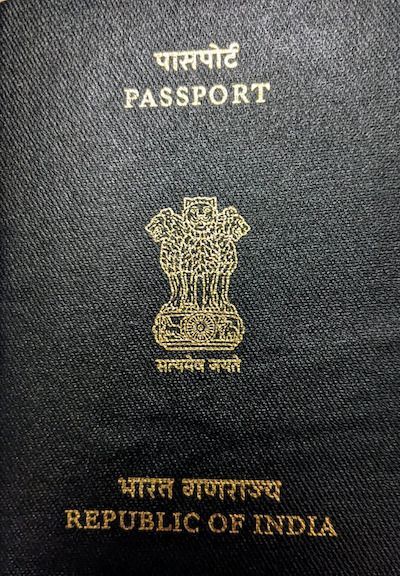 Traveling on Indian passport